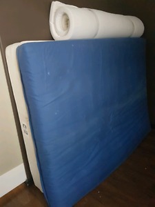 Free queen futon mattress.