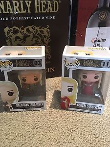 Game of Thrones queen figures.