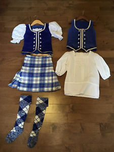 Highland dancing outfit