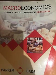 Macro Economincs Canada in global environment 9th editio