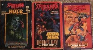 Marvel & DC Novels - Spider-Man / X-Men / Batman - $5 each