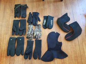 Misc. Scuba Gear - Gloves, Boots, Knives, Weights, etc.