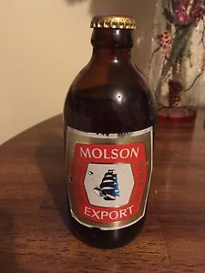 Molson Export stubby beer