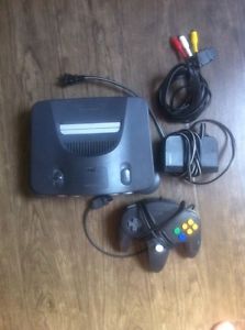 N64 with 3 games