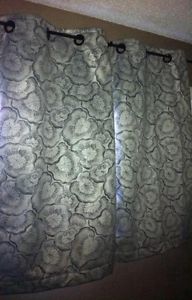 New 2 Blackout Curtain Panels