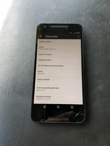 Nexus 5x 16gb with minor screen crack