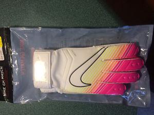 Nike gk match soccer gloves size 7