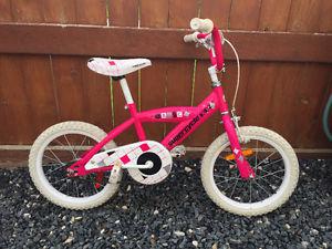 Pink Supercycle bike - 16" wheels