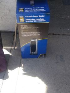 Power Fist Ceramic Tower Heater - Never Used