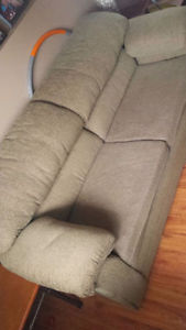 Pull-Out (Double Bed) Couch and Chair