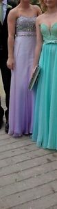 Purple Ombré Prom Dress