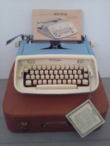 ROYAL SAFARI Typewriter RETRO c. 