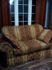 Sofa and loveseat