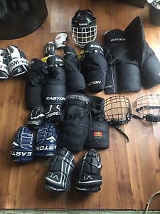 TONS OF KIDS HOCKEY EQUIP FOR SALE NOW!!