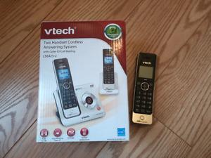 VTECH two handset cordless answering system telephone set