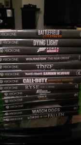 Various Xbox One games