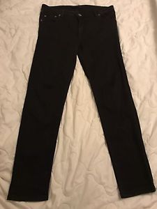 Victoria Beckham's Women's Black Skinny Jeans W 32 X L 32