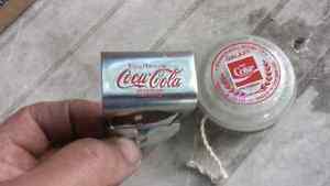 Vintage Coke opener & yo yo