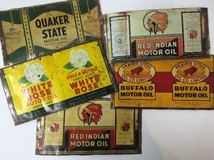 Wanted: Flattened oil tins