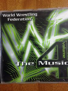 World Wrestling Federation, The Music, Vol 2 and 4 CD's