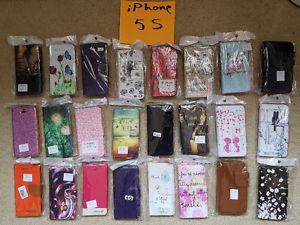 iPhone 5s / 5se Gorgeous Colored Leather Flip Cases