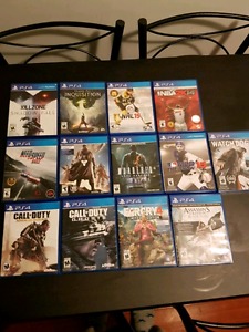 10$ each ps4 games would also do 5 for 40$.