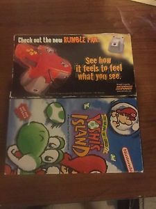 2 Promotional Nintendo VHS Tapes - Yoshi's Island & N64