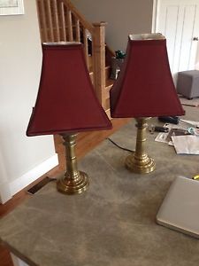 2 matching lamps new