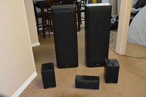 5 home theater speakers