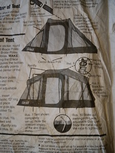 6 man Coleman's tent