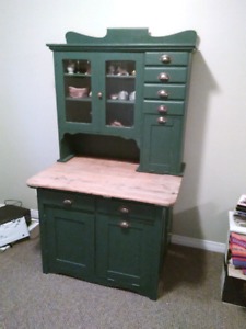 Antique Hoosier cupboard