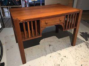 Antique oak desk