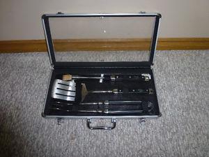 BBQ Tool Set in a Carrying Case