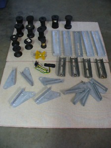 BOAT TRAILER PARTS (NEW) ROLLERS / BRACKETS / MISC / ALL
