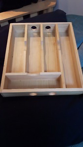Bamboo Wooden Cutlery Tray