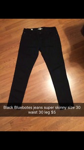 Black bluenotes jeans