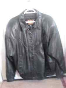 Black soft leather jackets