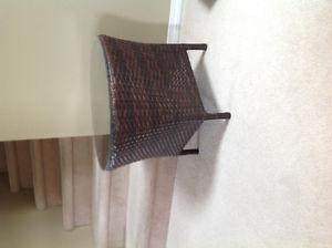 Brand new Rattan side table