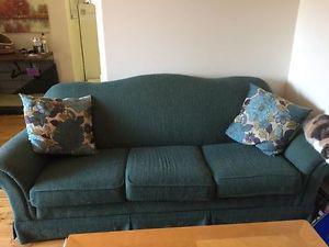 Couch and ottoman