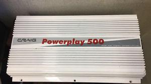 Craig Powerplay 500 car amplifier