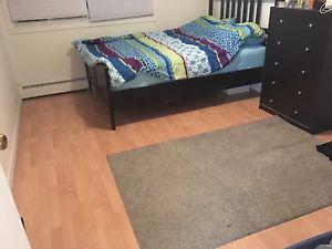 Double size bed - dresser and mat