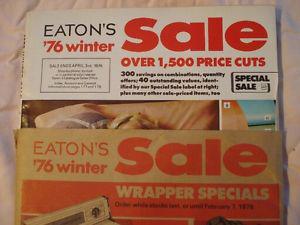Eatons last sale catalogue