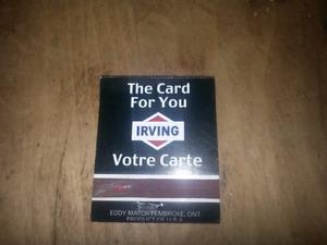 FULL BOOK OF ANTIQUE IRVING OIL MATCHES