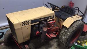 For sale case 446 garden tractor. Runs. Comes with