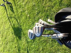 Full set of proline golf clubs and bag