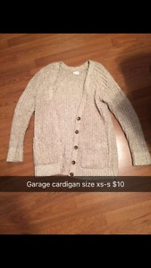 Garage cardigan