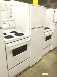 Ge White Electric Coil Top Apartment Size Stove