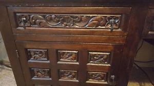 Hand carved Antiques Mexican Desk