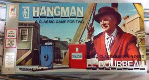  Hangman Boardgame by Milton Bradley - Vincent Price on