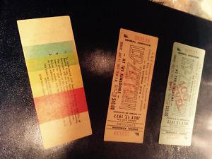 Highly collectible LED ZEPPELIN tickets from July 
